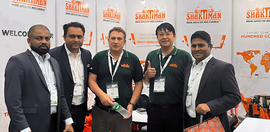 SHAKTIMAN MONTRE SES ATUITS À AGRITECHNICA ASIA