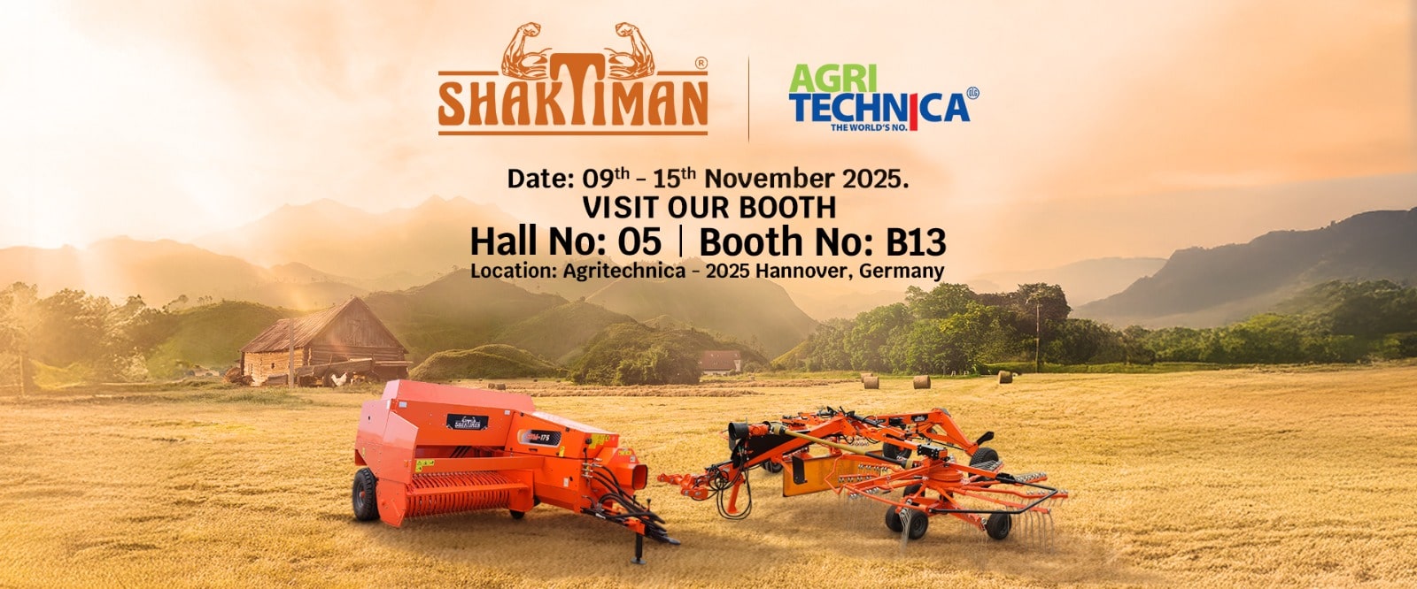 Comunicato stampa Shaktiman Agritechnica 2025